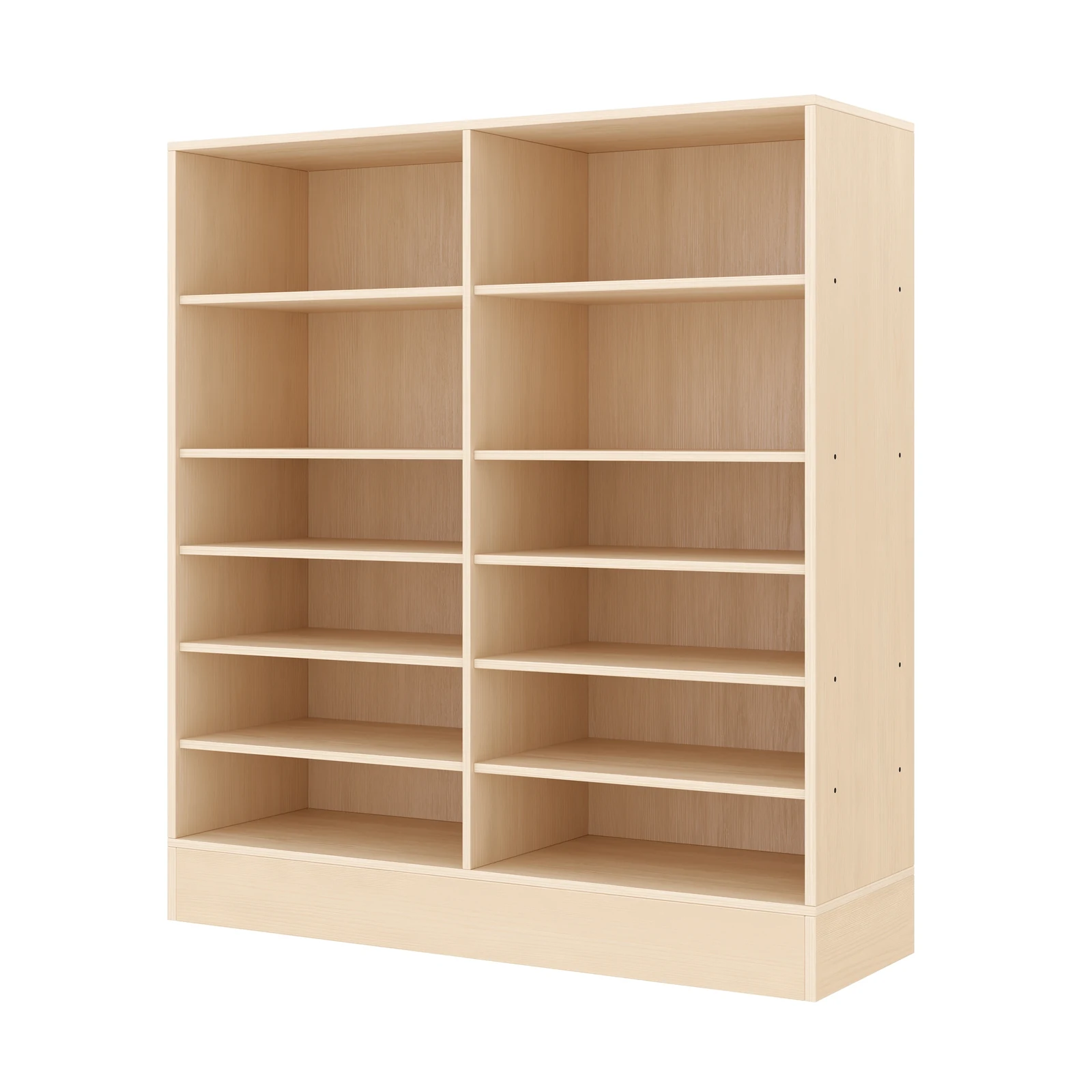 Armario de Estante 120-120, 12 Compartimentos (con zócalo de madera) – KB1-DG25231-30-S_01