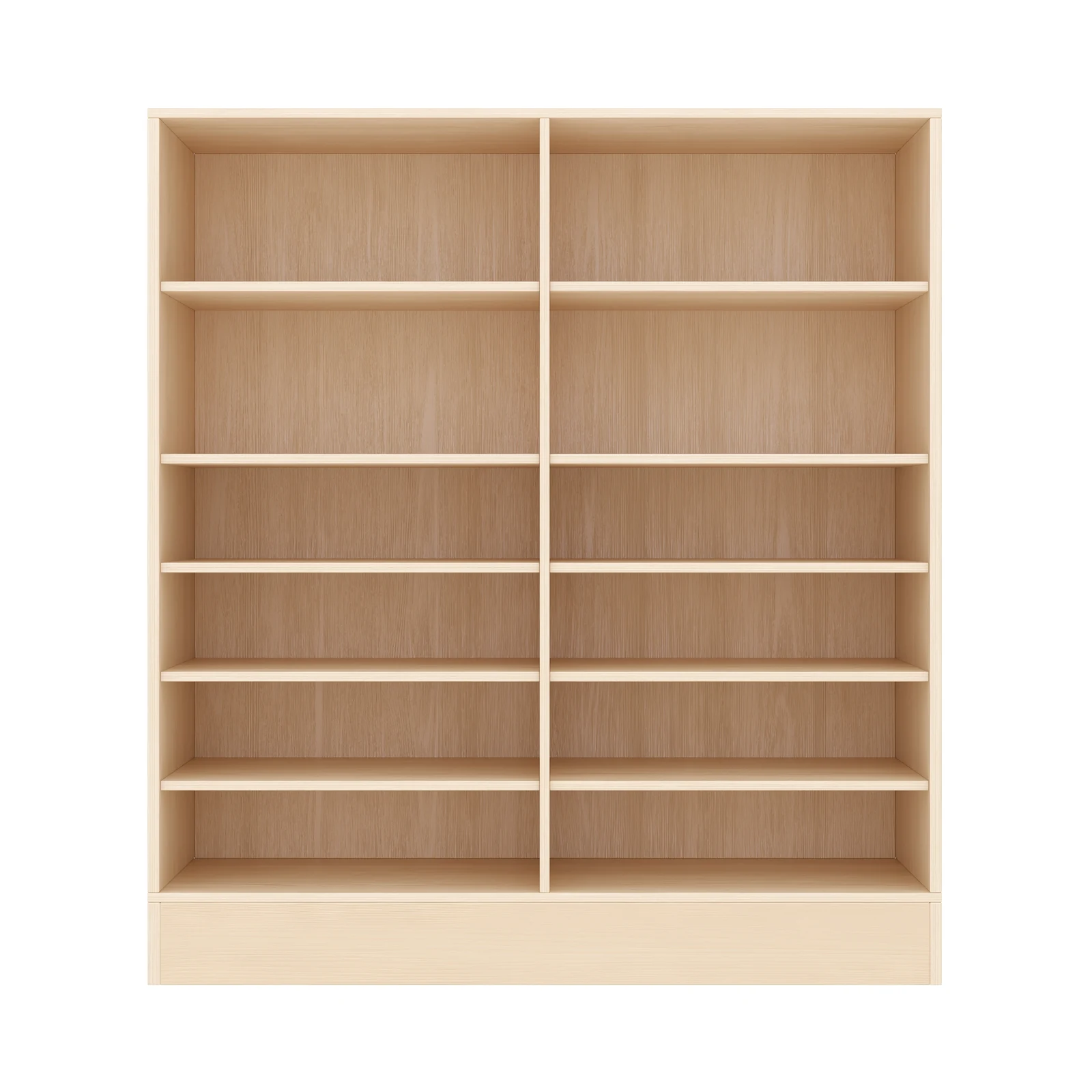 Armario de Estante 120-120, 12 Compartimentos (con zócalo de madera) – KB1-DG25231-30-S_03