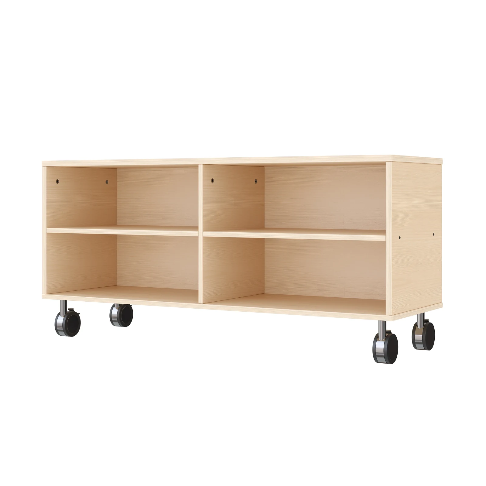 Armadio a Scaffali Doppio 44-120 (con rotelle bloccabili) – KB1-DG25204-30-R_01
