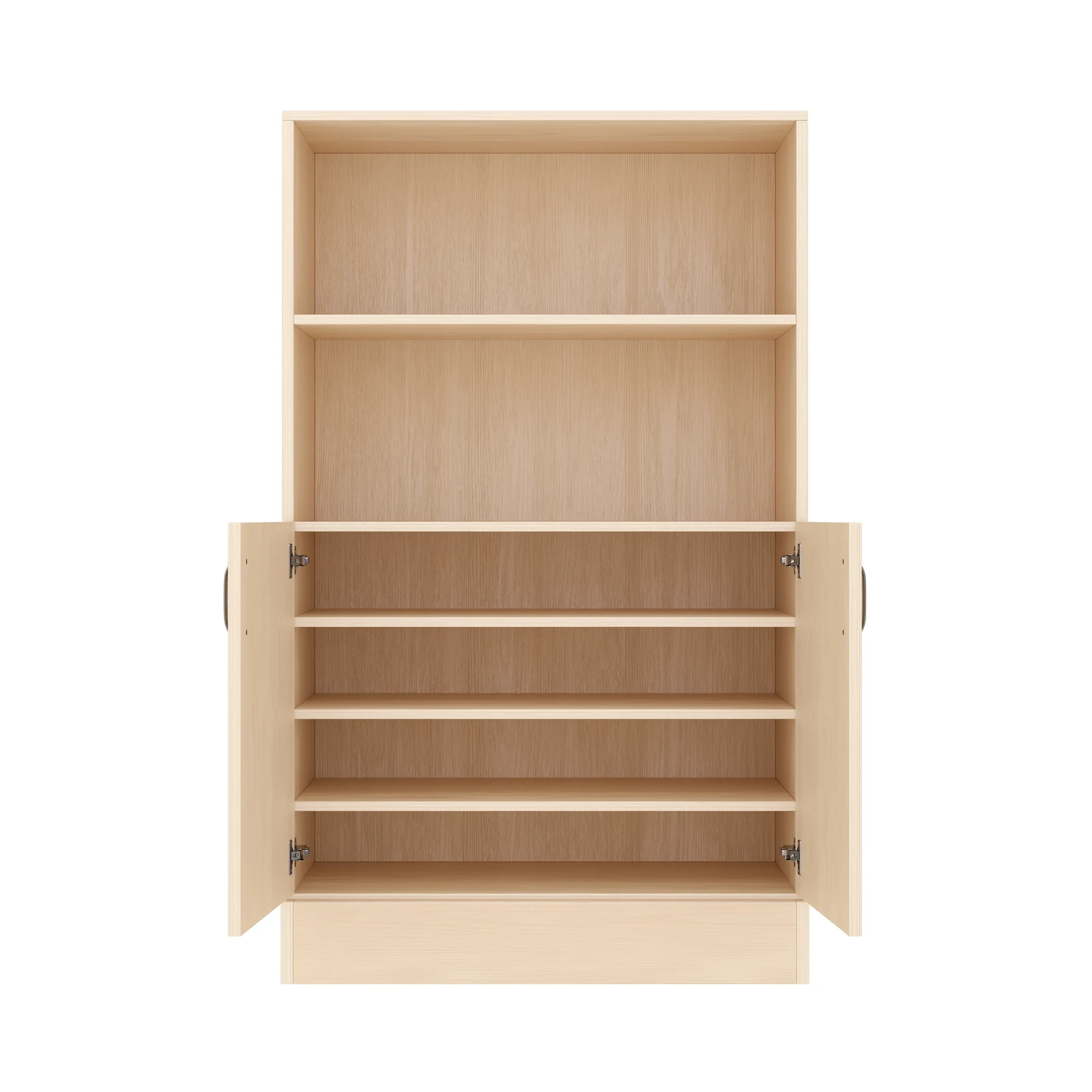 Armadio a Scaffali 120-80, 2 Ante, 2 Scomparti (con base in legno) – KB1-DG25227-30-S_06