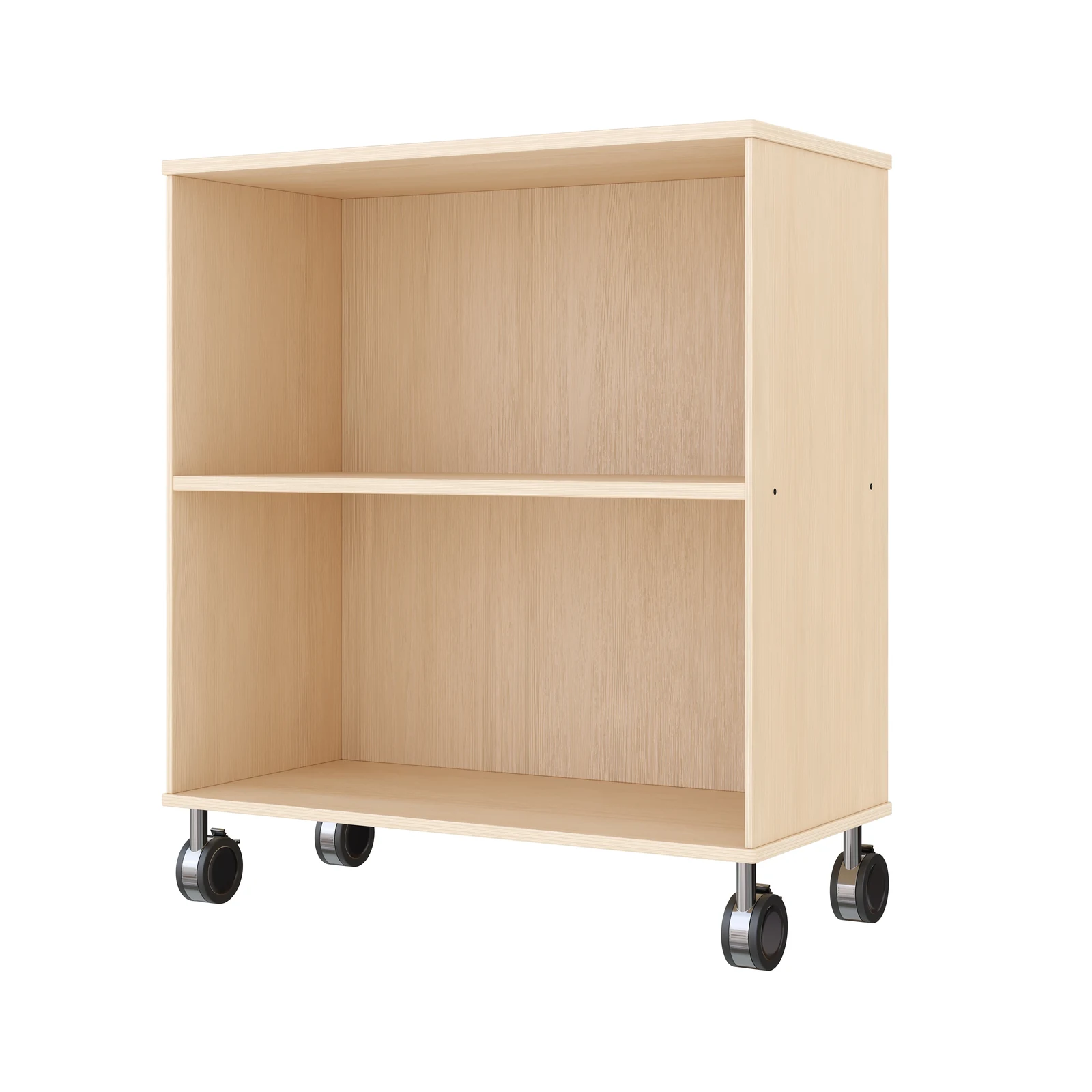 Armadio a Scaffali 79-80, 2 Scomparti (con rotelle bloccabili) – KB1-DG25209-30-R_01