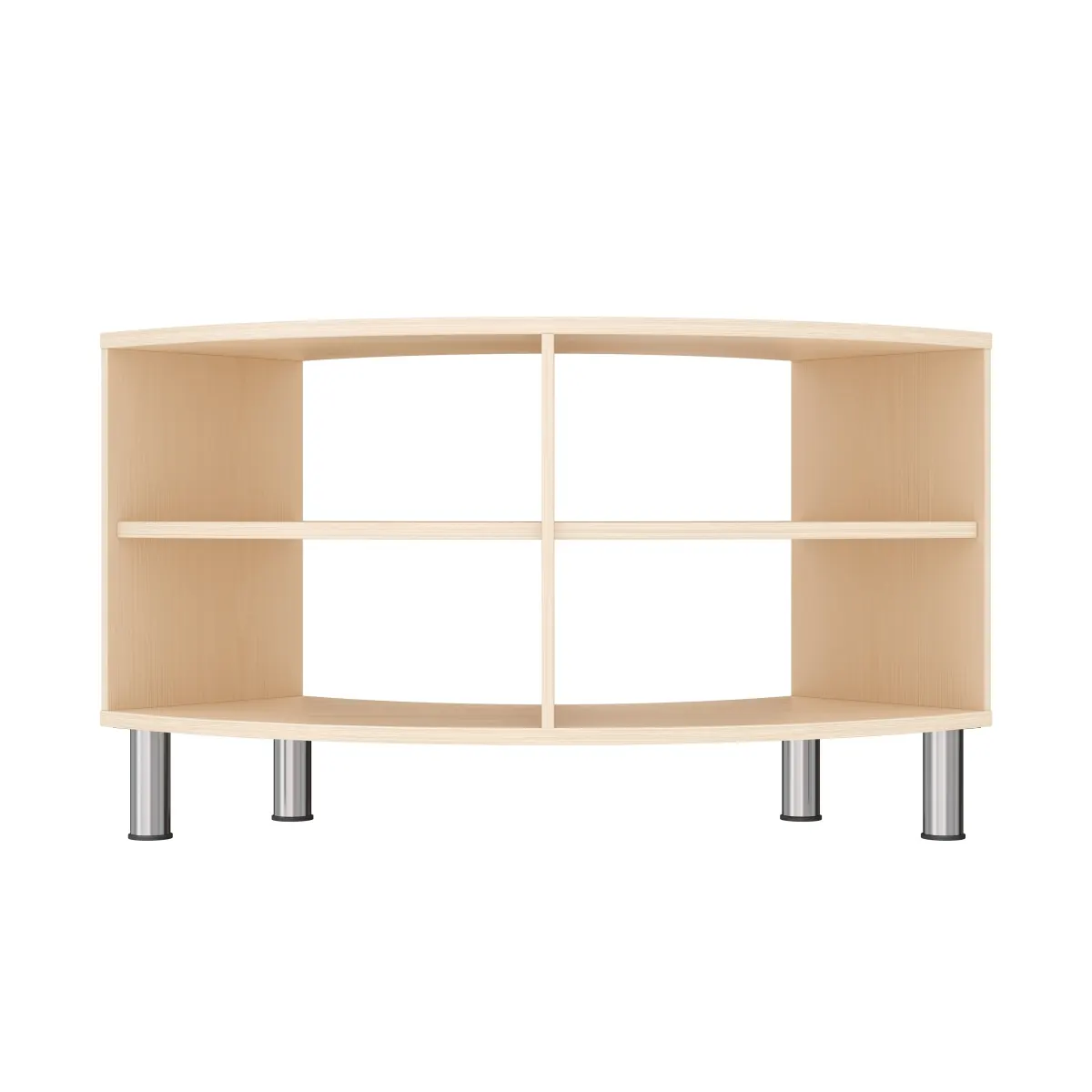 Estante de Cuarto de Círculo 44-100 (con patas de zócalo de altura ajustable) – KB1-DG25006-30-MF_02