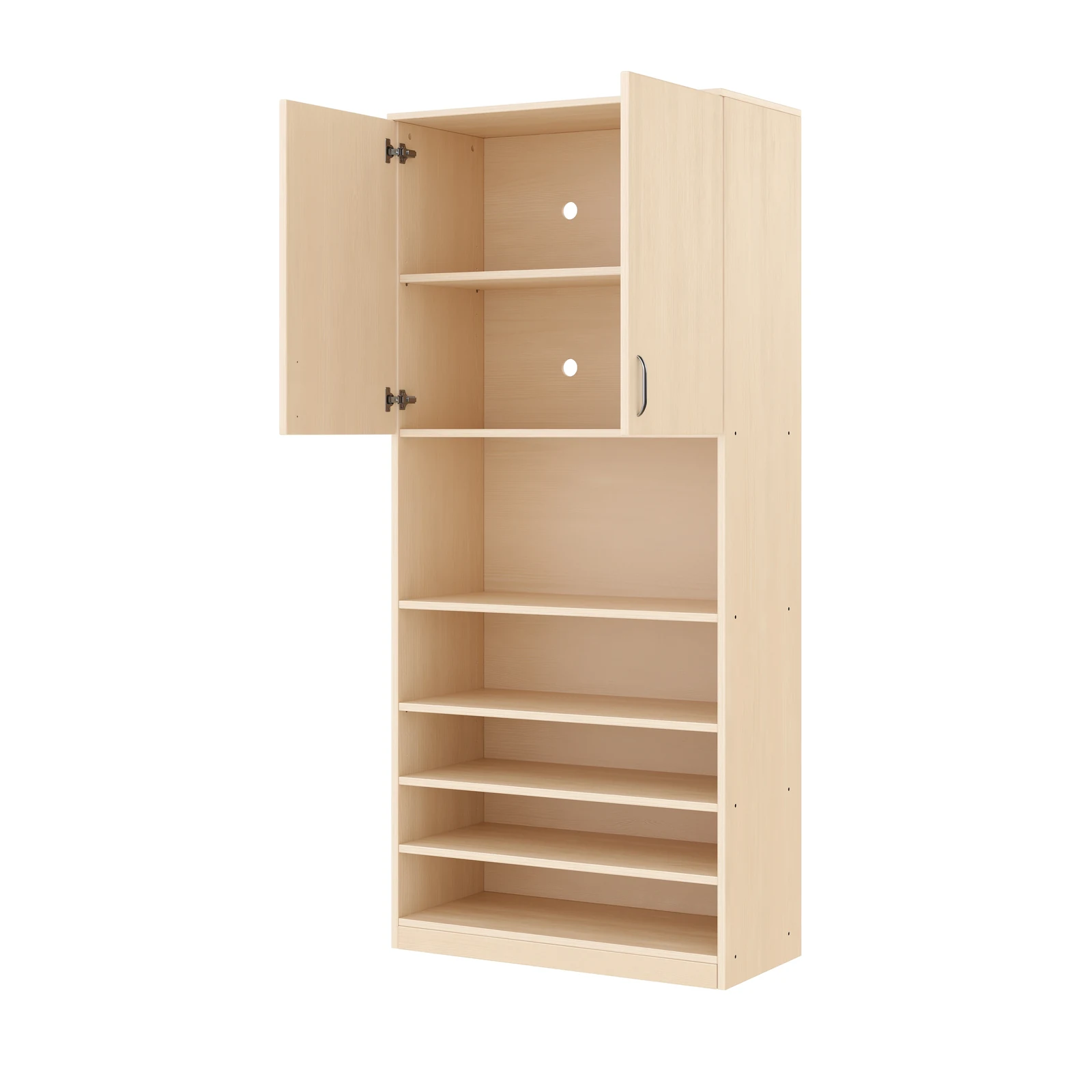 Armadio a Scaffali 180-80, 2 Ante in Alto – KB1-DG25237-30-F_04