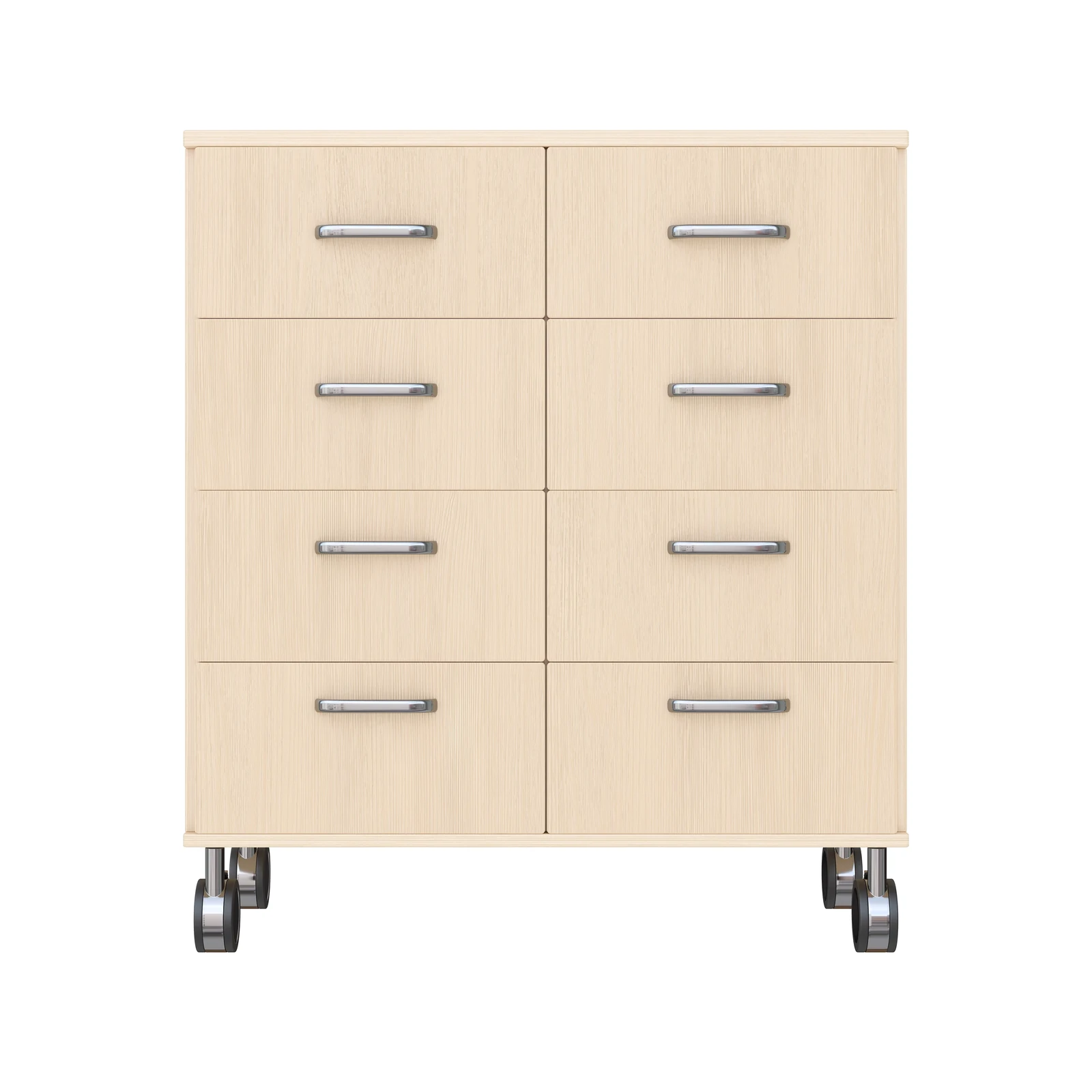Armadio a Scaffali 79-80, 8 Cassetti (con rotelle bloccabili) – KB1-DG25217-30-R_03