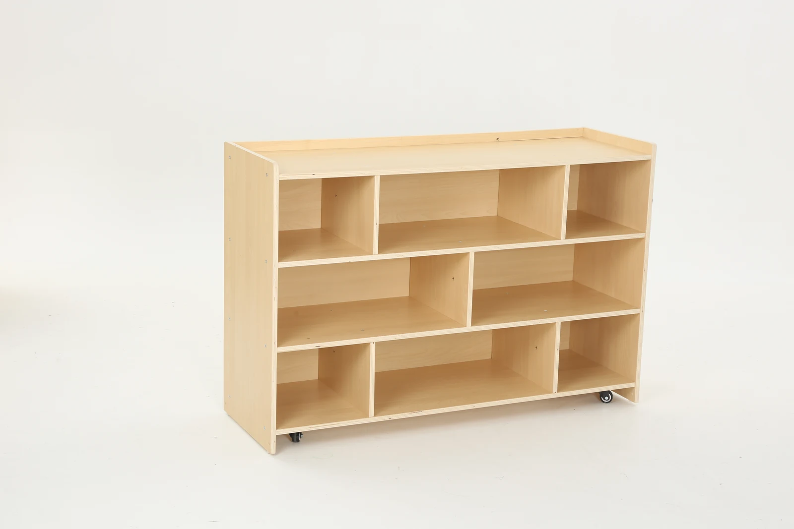 Armadio a Scaffali con Pannello Posteriore, 8 Scomparti, 3 Ripiani – KB1-AZ12074-V03-F_03