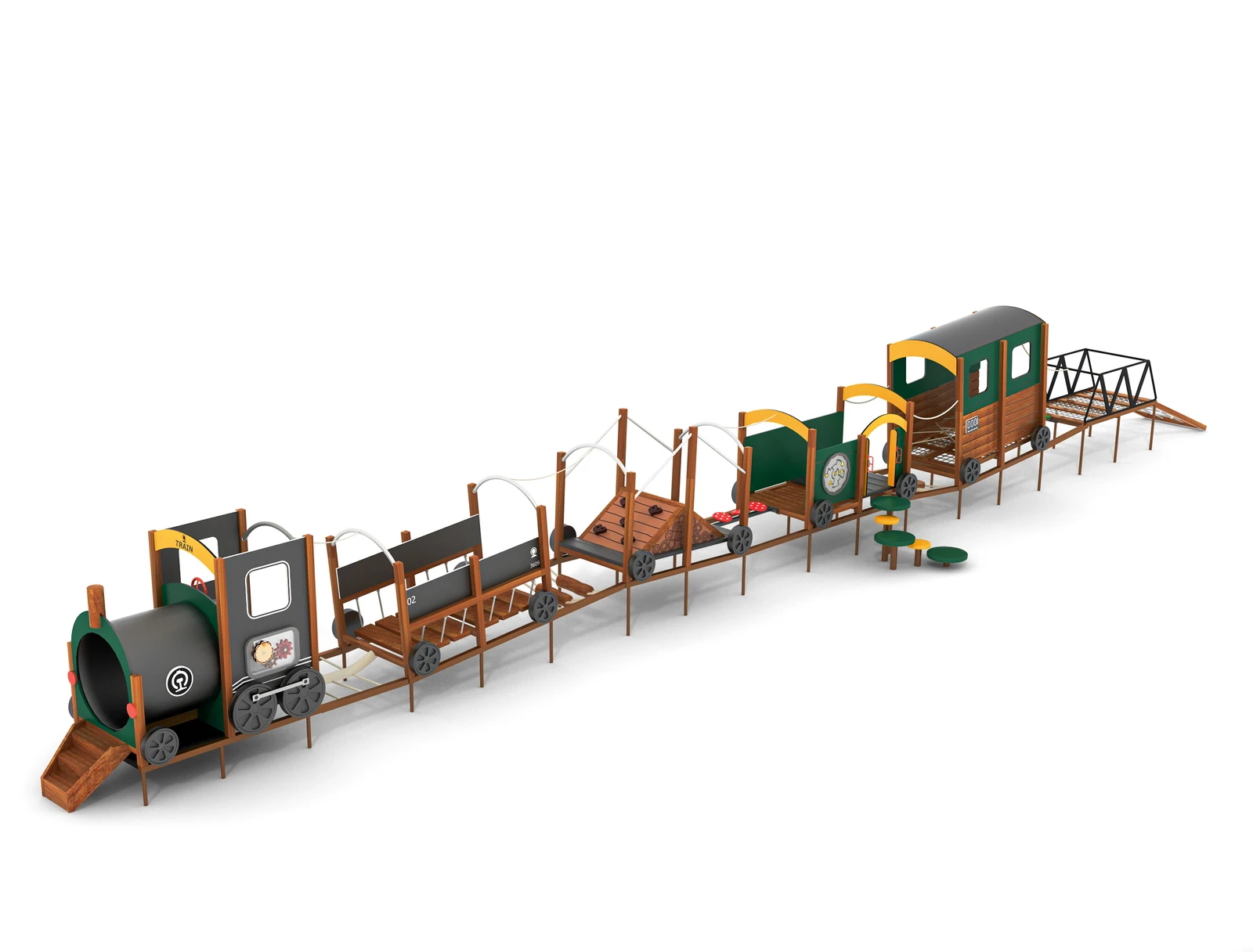 Ferrocarril, 12 piezas – sin túnel de gateo – HW1-S352-V01-A_01