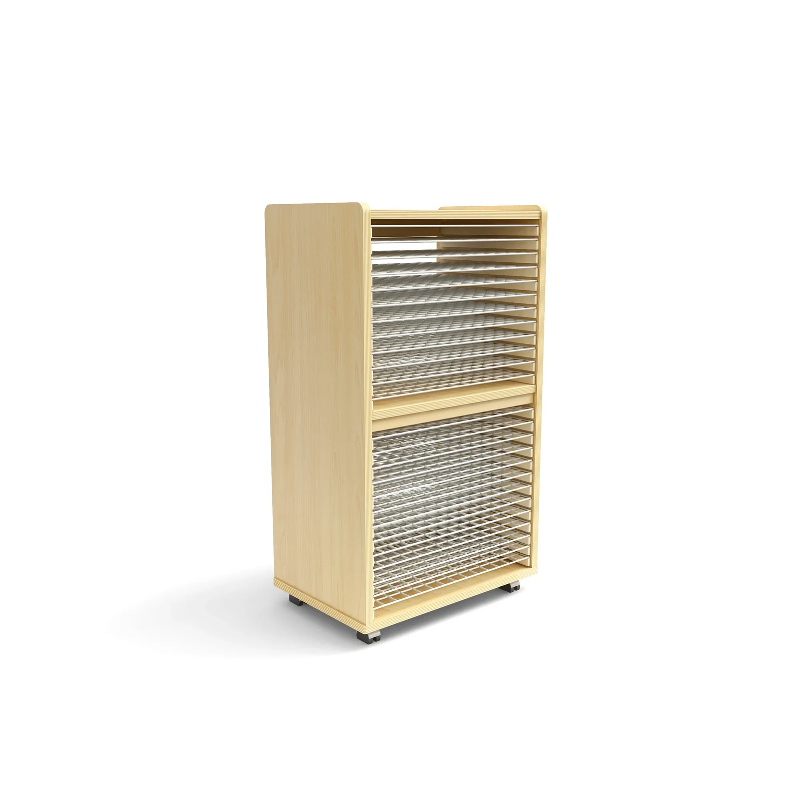 Trockengestell mit Rollen – KB1-DG048-F_01_Rendering