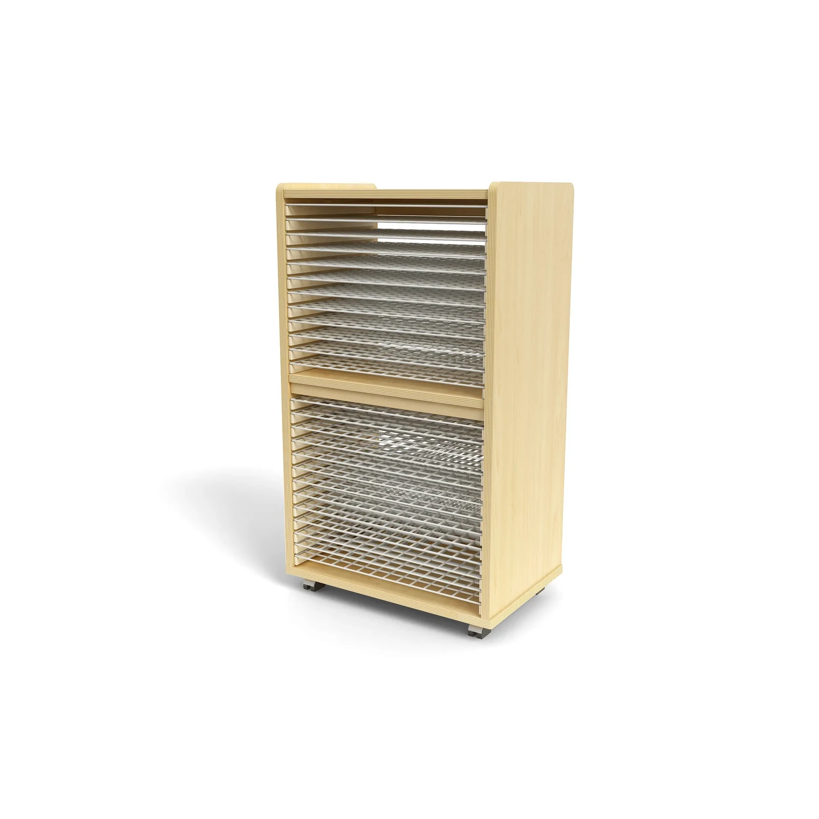 Trockengestell mit Rollen – KB1-DG048-F_02_Rendering