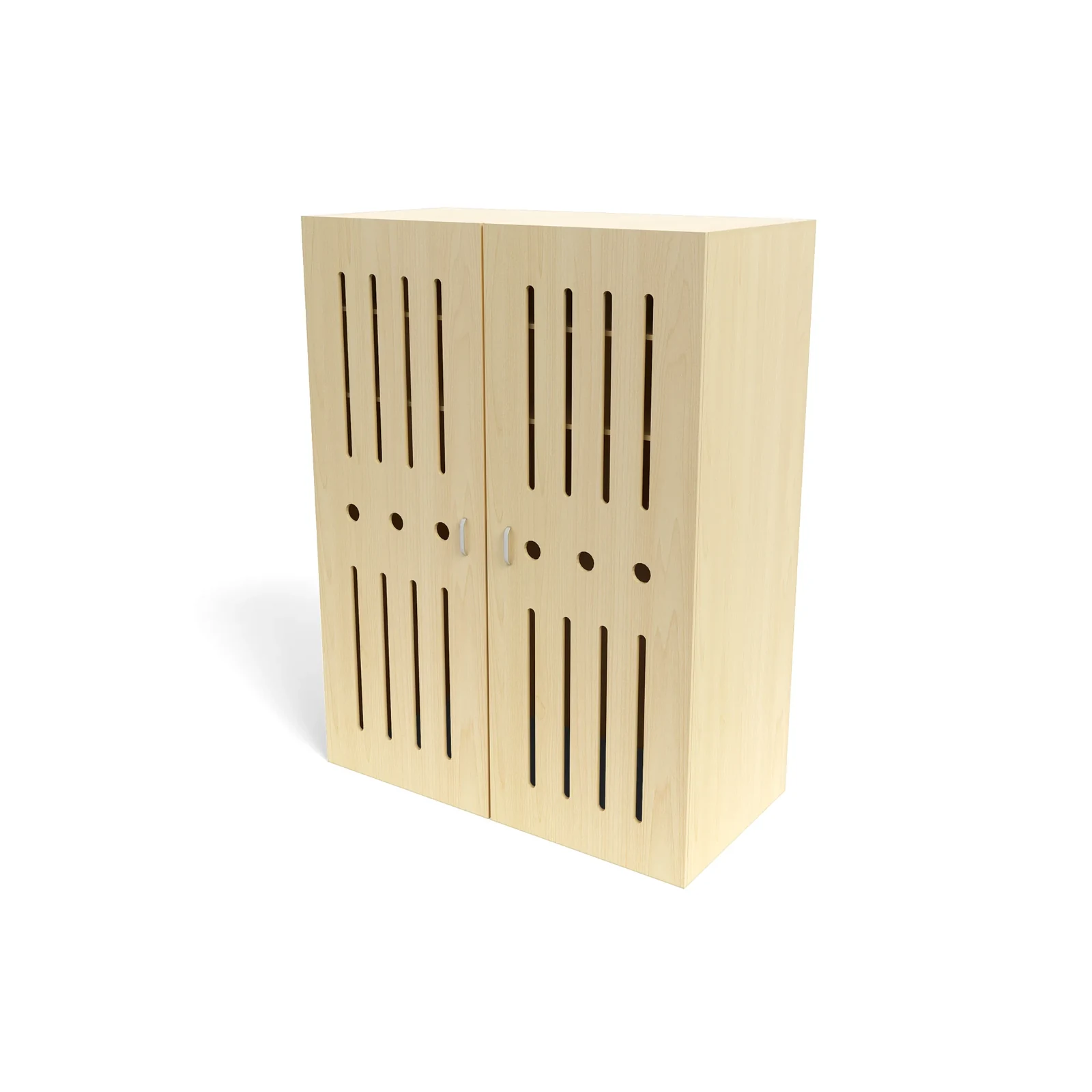 Aufbewahrungsschrank für Stapelbetten, 12 Fächer – Höhe 190 cm – KB1-DG054-F_02_Rendering