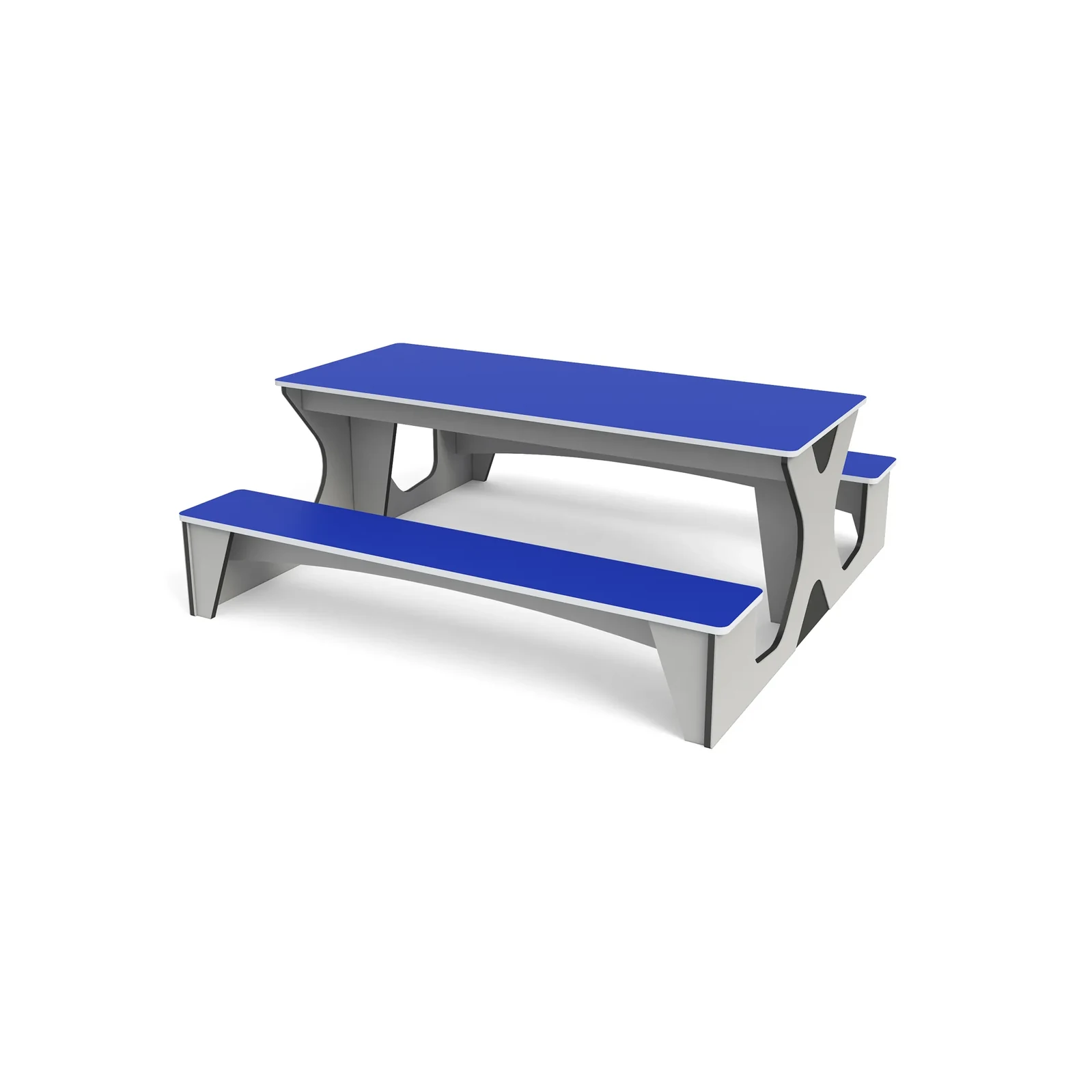 Outdoor PE Tisch-Bank-Set – 41110_02_Rendering